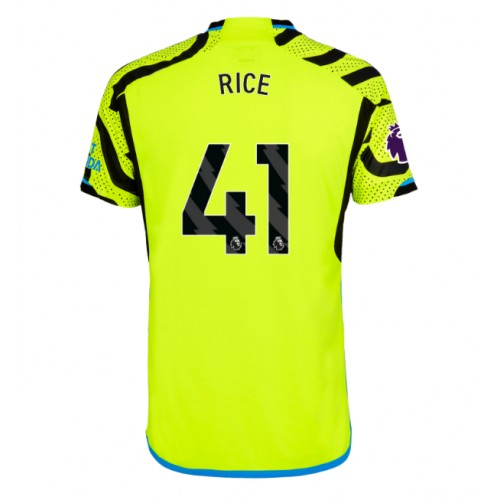Moški Nogometni dresi Arsenal Declan Rice #41 Gostujoči 2023-24 Kratek Rokav
